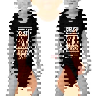 Straight Outta Middle School Class Of 2022 Graduation Baby Onesie | Mazezy