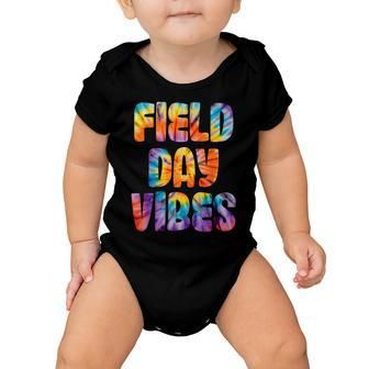 Students And Teacher Field Day Vibes   Baby Onesie