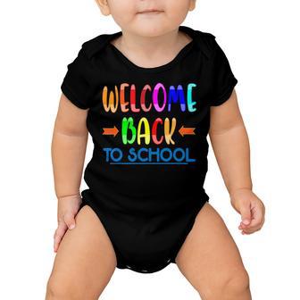 Welcome Back To School Teacher 481 Shirt Baby Onesie | Favorety AU