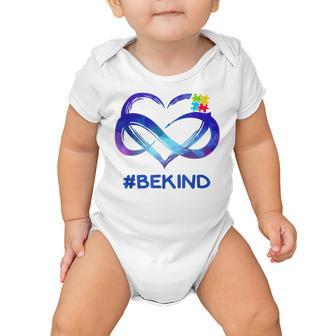 Be Kind Autism Awareness Heart Autism Awareness Month Baby Onesie | Favorety CA