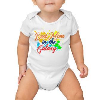 Best Mom In The Galaxy Gift For Mothers Baby Onesie | Favorety DE