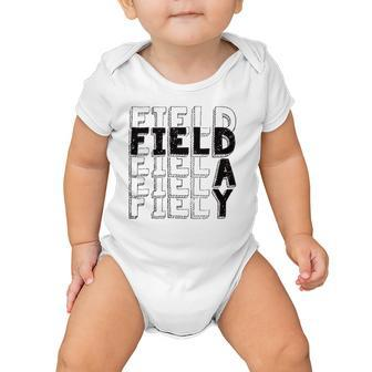 Field Day 2022 For School Teachers Kids And Family Yellow Baby Onesie