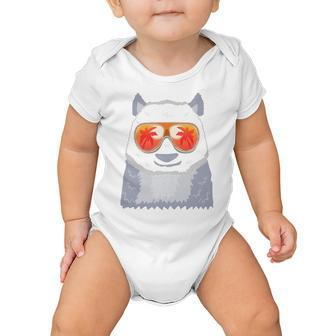 Panda Bear Sunglasses Beach Summer Sleeveless Top 210 Shirt Baby Onesie | Favorety CA