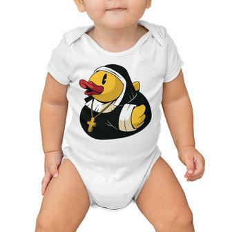Rubber Duck Nun Baby Onesie | Favorety CA