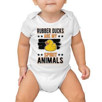 Rubber Duck Spirit Animal Baby Onesie | Favorety CA