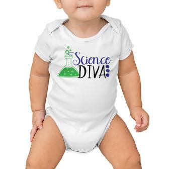 Science Diva Science Teachers And Student Baby Onesie | Favorety CA