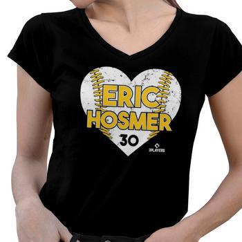 Eric Hosmer Heart Baseball Apparel Long Sleeve T Shirt T Shirt Mazezy