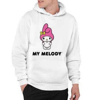 My Melody Character Front And Back Long Sleeve T-Shirt T-Shirt