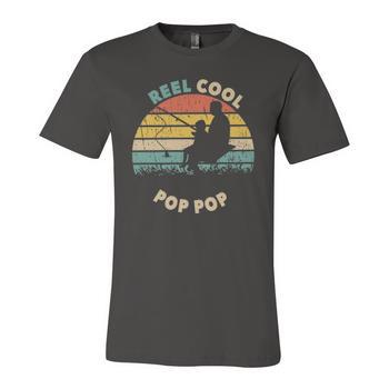 Reel Cool Pop Pop Retro Vintage Fishing Pop Pop And Grandson Unisex T-Shirt