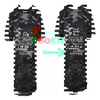 Mens Christmas Pregnancy Announcement I Put A Cookie In That Oven T-Shirt