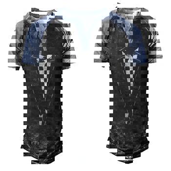 Stylish Business Casual Suit & Tie T-Shirt Men Boys Kids