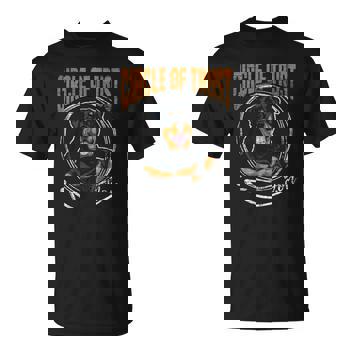 Circle Of Trust Rottweiler Dog Lover Men's Back Print T