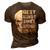 1940 September Birthday V2 3D Print Casual Tshirt Brown