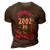 20 Years Old 20Th Birthday Born In 2002 Women Girls Floral 3D Print Casual Tshirt Brown