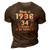 34 Years Old Gifts 34Th Birthday Born In 1988 Women Girls 3D Print Casual Tshirt Brown