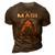 As A Masi I Have A 3 Sides And The Side You Never Want To See 3D Print Casual Tshirt Brown