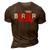 Barber Daddy Fathers Day T Shirts 3D Print Casual Tshirt Brown