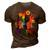 Be Kind Sign Language Hand Talking Lgbtq Flag Gay Pride 3D Print Casual Tshirt Brown