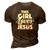 Cool Jesus Art For Girls Women Kids Jesus Christian Lover 3D Print Casual Tshirt Brown