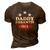 Daddy Desantis 2024 Usa Election Campaign President 3D Print Casual Tshirt Brown
