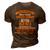 Father Grandpa I Get My Attitude From My Freakin Awesome Grandpa 159 Family Dad 3D Print Casual Tshirt Brown