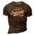 Fathers Day Gift Im Just Here To Embarrass My Kids 3D Print Casual Tshirt Brown