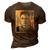 Feminist Ruth Bader Ginsburg Pro Choice My Body My Choice 3D Print Casual Tshirt Brown