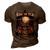 Fortunato Name Shirt Fortunato Family Name 3D Print Casual Tshirt Brown