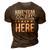 Have No Fear Donegan Is Here Name 3D Print Casual Tshirt Brown