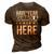 Have No Fear Gurrola Is Here Name 3D Print Casual Tshirt Brown