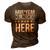 Have No Fear Hollingshead Is Here Name 3D Print Casual Tshirt Brown