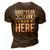 Have No Fear Kinsella Is Here Name 3D Print Casual Tshirt Brown