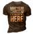 Have No Fear Mcelhaney Is Here Name 3D Print Casual Tshirt Brown
