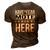 Have No Fear Mote Is Here Name 3D Print Casual Tshirt Brown