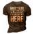 Have No Fear Reinhard Is Here Name 3D Print Casual Tshirt Brown