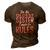 I Am The Oldest Sister I Make The Rules V2 3D Print Casual Tshirt Brown