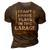 I Cant I Have Plans In The Garage Funny Car Mechanic Dad 3D Print Casual Tshirt Brown