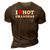 I Heart Hot Grandpas I Love Hot Grandpas 3D Print Casual Tshirt Brown