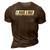 I Run Like The Winded Running Runner 3D Print Casual Tshirt Brown