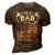 Im A Dad And Electrical Engineer Fathers Day & 4Th Of July 3D Print Casual Tshirt Brown
