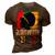 Juneteenth 1865 Outfit Women Emancipation Day June 19Th 3D Print Casual Tshirt Brown