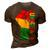 Juneteenth Independence Day 2022 Gift Idea 3D Print Casual Tshirt Brown