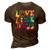 Love Like Jesus Tie Dye Faith Christian Jesus Men Women Kid 3D Print Casual Tshirt Brown