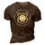 Master At Arms United States Navy 3D Print Casual Tshirt Brown