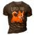 Mens Corgi Dad Like A Regular Dad Only Cooler - Funny Corgi 3D Print Casual Tshirt Brown