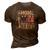 Mens Home Of The Free Because Of The Brave Proud Veteran Soldier 3D Print Casual Tshirt Brown