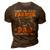 Mens I Have Two Titles Farmer Dad Fathers Day Tractor Farmer Gift V3 3D Print Casual Tshirt Brown
