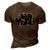 Moab Utah Off Road 4Wd Rock Crawler Adventure Design 3D Print Casual Tshirt Brown