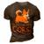 Nothing Runs Like A Corgi Funny Animal Pet Dog Lover 3D Print Casual Tshirt Brown