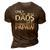 Only The Best Dads Get Promoted To Papaw Gift 3D Print Casual Tshirt Brown